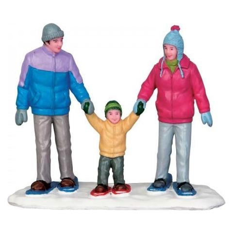 Famiglia Che Ciaspola - Snowshoe Family - Foto 1