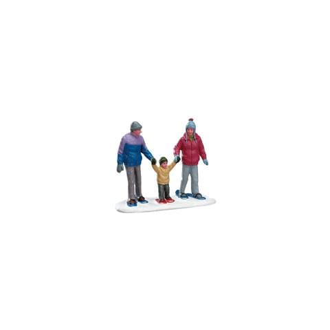 Famiglia Che Ciaspola - Snowshoe Family - Foto 3