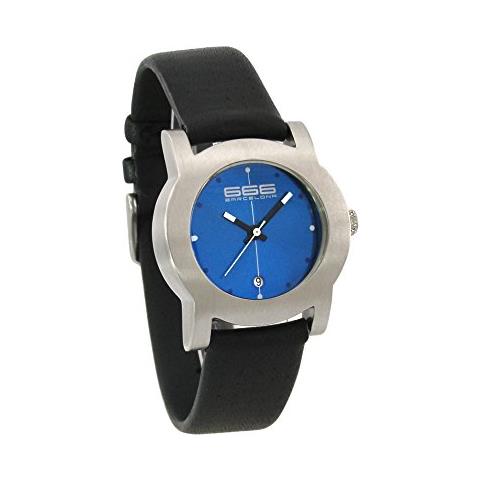 666Barcelona Orologio Analogico Quarzo Donna con Cinturino in Pelle 666-241 - Foto 4