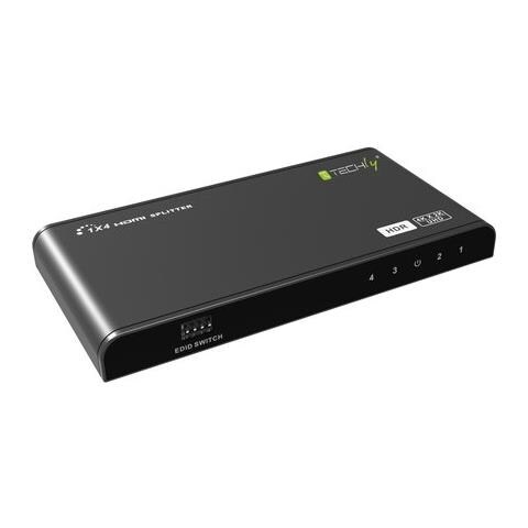 ver Techly Hdr Splitter 1x4 Hdmi 2.0 4kx2k 60 Hz - Foto 5