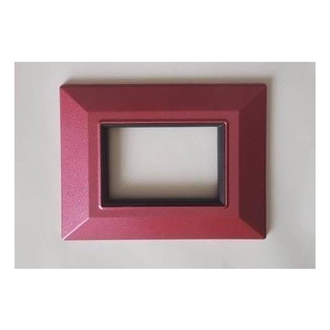 Placca Placchetta Placchette Compatibili Per Serie Axolute Sq Colorate - Rosa Metallizzato 7 - Foto 1