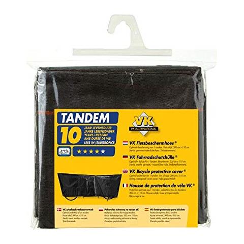 2260050750 - Telo Protettivo Per Bicicletta, Unisex, Per Adulti, 110 X 300 Cm, Colore: Nero - Foto 2