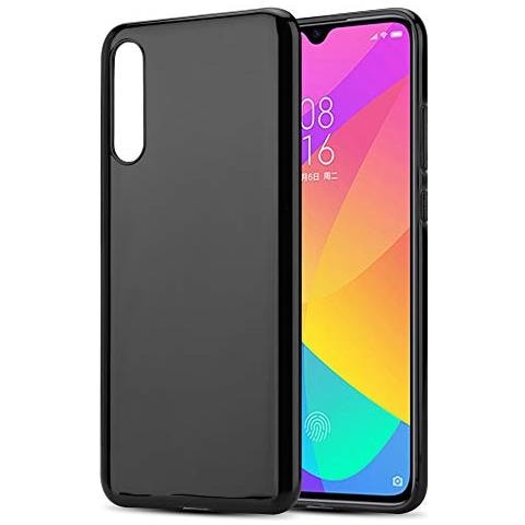 Custodia Compatibile Con Xiaomi Mi Cc9 In Nero - Coperchio Protettivo In Silicone Tpu Flessibile - Foto 1