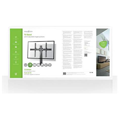 Tvsm2330bk Supporto Per Tv Omnidirezionale3265max 45 Kg3 Livelli Di Altezza - Foto 2