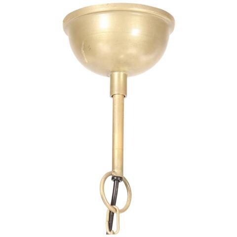 Lampada A Sospensione Industriale 25 W Ottone Rotonda 40 Cm E27 - Foto 2