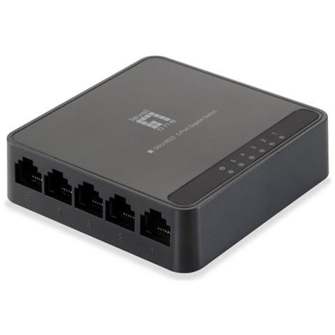 GEU-0522 Gigabit Ethernet (10/100/1000) Nero - Foto 1