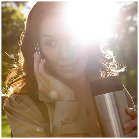 Travel Mug Grande Nero, Rosso, Acciaio Inossidabile 1pezzo (i) Bicchiere E Tazza - Foto 3