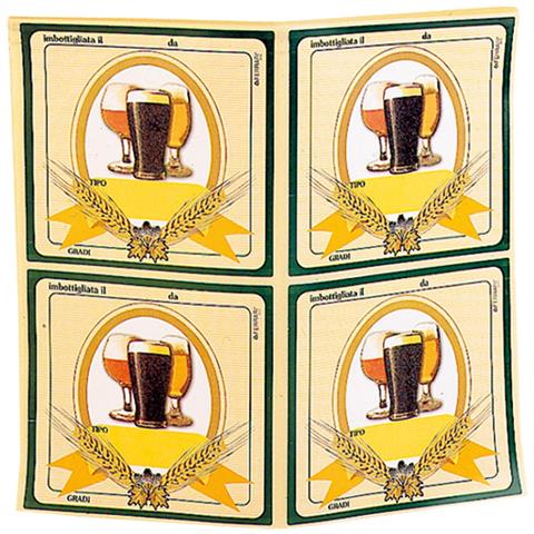 Etichette Adesive Per Birra Cm 8 X 10 Ferrari Group - Foto 2