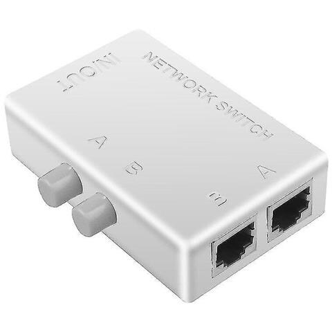HTN - Hot 2 Ports Rj45 Lan Switch Switch Selettore Rj-45 Ethernet ...