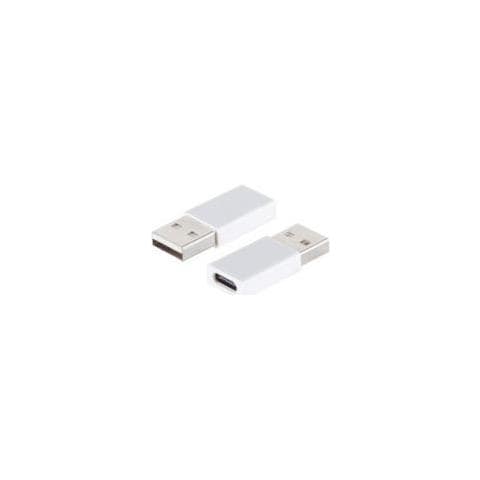 Bs14-05031 Adattatore Per Inversione Del Genere Dei Cavi Usb A Usb C Bianco - Foto 1
