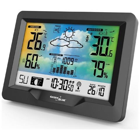 Stazione Meteorologica Multifunzione Gb540 Nero - Foto 1
