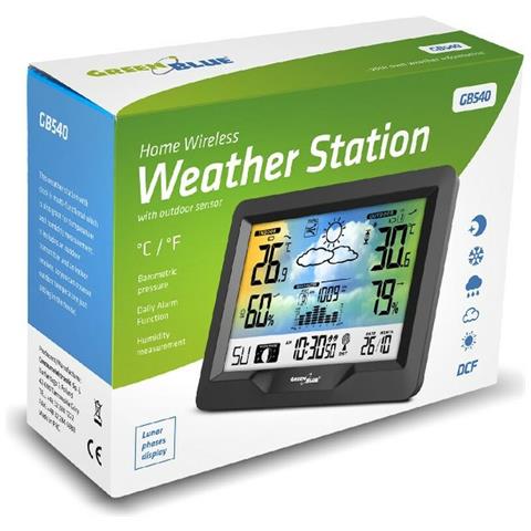 Stazione Meteorologica Multifunzione Gb540 Nero - Foto 6