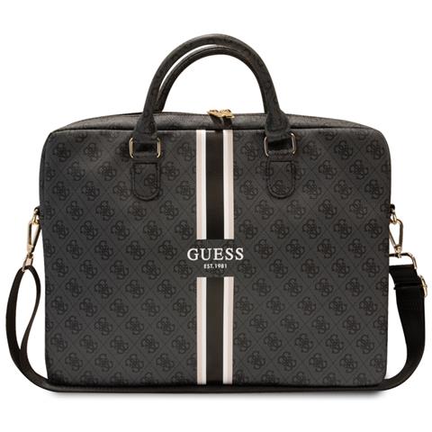 Borsa Porta Pc Per Computer Portatile 16'' Stripe 4g, Nero - Foto 1