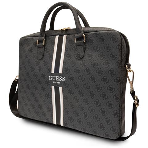 Borsa Porta Pc Per Computer Portatile 16'' Stripe 4g, Nero - Foto 2