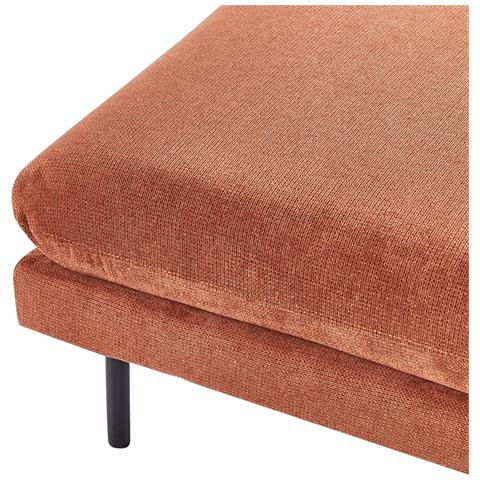 Pouf Tessuto Marrone Dorato Vinterbro - Foto 7