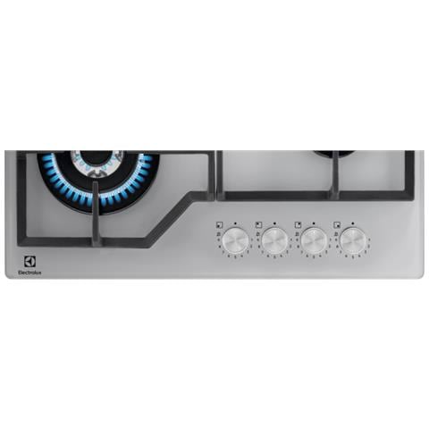 Piano Cottura SI5642D a Gas 4 Zone Cottura da 60 cm Colore Acciaio Inossidabile - Foto 3