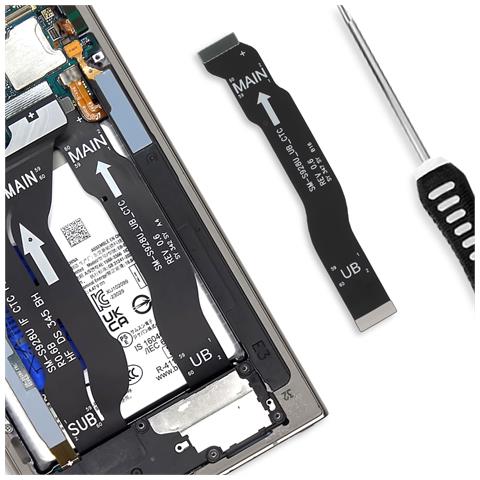 Connettore Schermo Originale Galaxy S24 Ultra, Nero - Foto 3