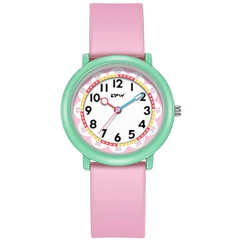 Orologio Quartz Per Bambini Impermeabile Modello Flex, Rosa - Foto 1