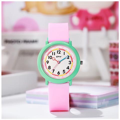 Orologio Quartz Per Bambini Impermeabile Modello Flex, Rosa - Foto 2