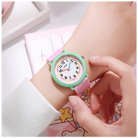 Orologio Quartz Per Bambini Impermeabile Modello Flex, Rosa - Foto 3