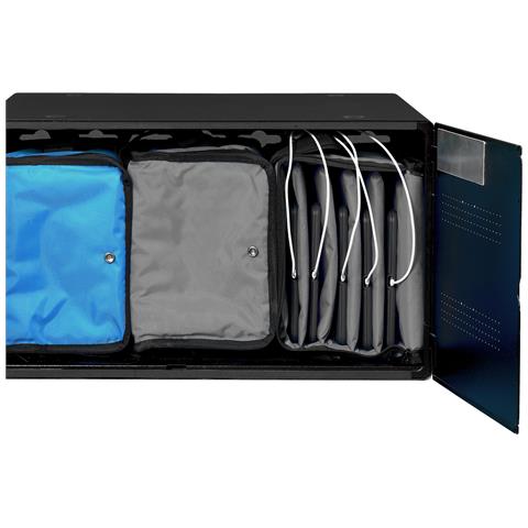 NoteBag NB2-5TAB-GREY portable device management cart& cabinet Case per la gestione dei dispositivi portatili Grigio - Foto 2