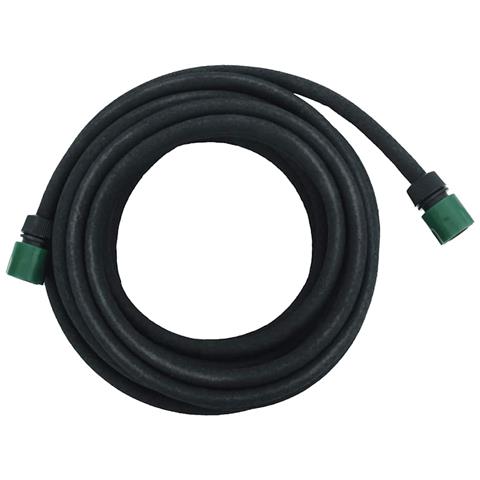 Tubo di Irrigazione da Giardino Nero 0,6"" 10 m in Gomma - Foto 2