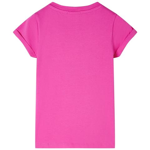 Maglietta Da Bambina Rosa Scuro 128 - Foto 2