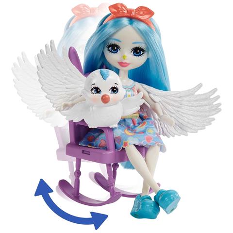 Playset Nursery Enchantimals Con Bambola Starley Animali E Accessori, Multicolore - Foto 5