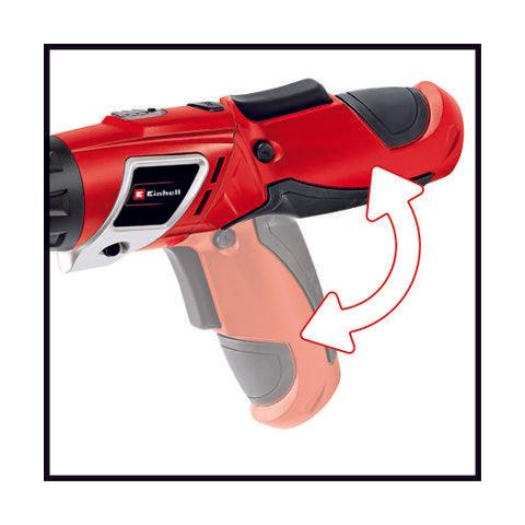 Avvitatore A Batteria 3,6v Con Manico Snodabile Luce Led E 6 Inserti In Dotazione Einhell - Foto 2