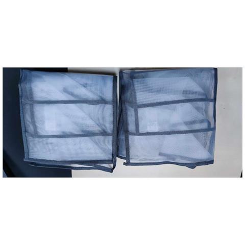 Organizzatore Di Armadi Ordine E Spazio In Casa Blu 2 Pezzi - Foto 2