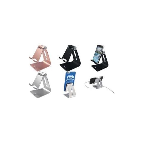 Porta Cellulare Helit The Lite Stand Nero - Foto 1