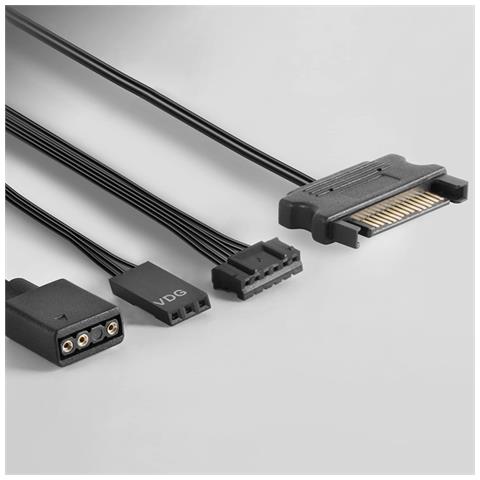 Kit Ventola per PC MF3DKIT ARGB x3 120 mm Nero - Foto 5