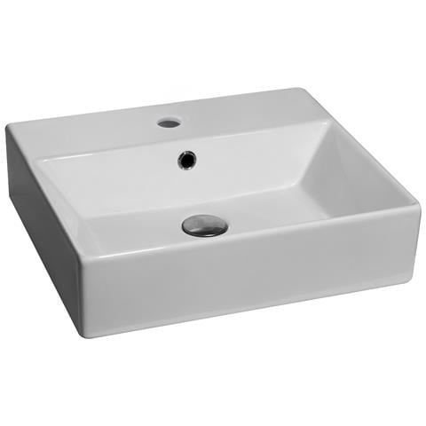 Lavabo D'appoggio 50x42 Cm Mod La64 Bianco - Foto 1