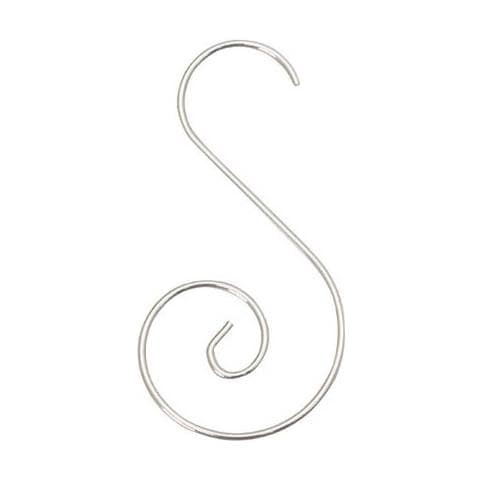Set Di 20 Ganci A S Per Decorazioni, Ideali Per Ornamenti Natalizi E Festivi Silver - Foto 2