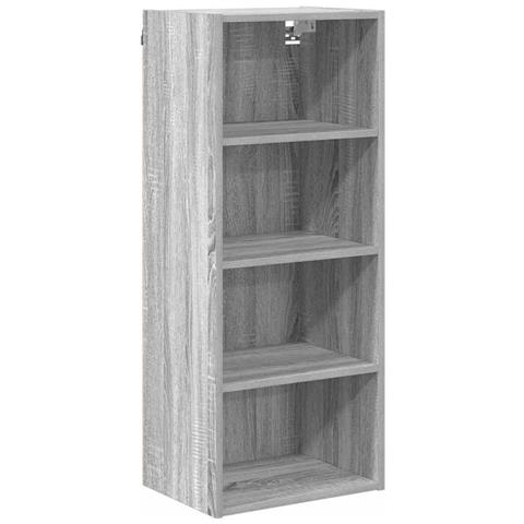 Armadio pensile Riga Grigio Sonoma 40 x 29,5 x 100 cm - Foto 1