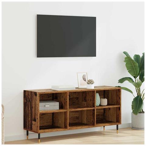 Mobile TV Legno vecchio 103,5 x 30 x 50 cm Legno multistrato - Foto 2