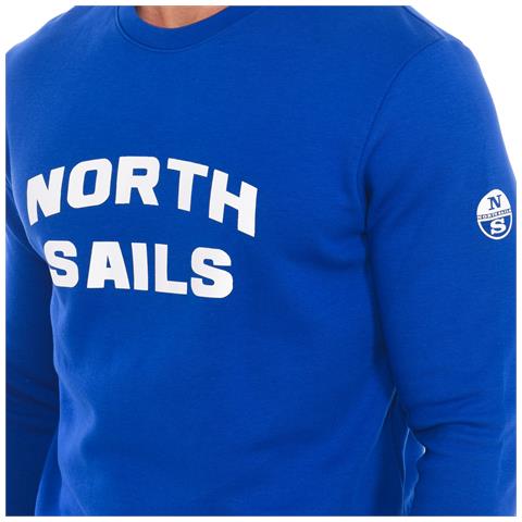 Felpa Girocollo A Maniche Lunghe 9024170 Da Uomo - Foto 2