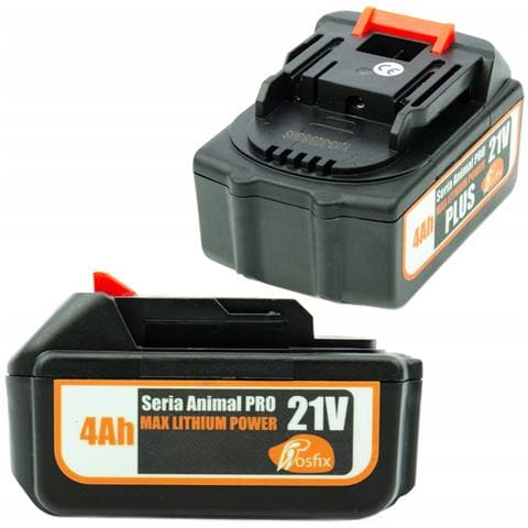 Batteria 4ah 21v Serie Animal Pro - Max Lithium Power | Alta Capacità, Ricarica Rapida | Compatibile Con E Makita - Foto 1