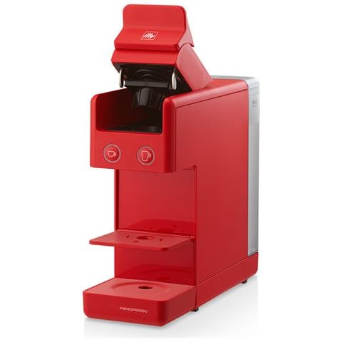 Macchina per Caffè a Capsule IPERESPRESSO Y3.3 Espresso & Coffee Potenza 1250 W Capacità 0,75 L Colore Rosso - Foto 4