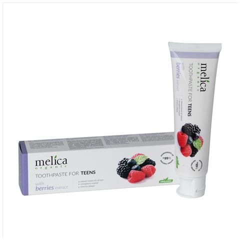 DENTIFRICIO BIOLOGICO 99% NATURALE PER ADOLESCENTI 14+ CON MIX DI FRUTTI DI BOSCO, ESTRATTO DI MIX DI FRUTTI DI BOSCO, XILITOLO E CALCIO KALIDENT 100 ml - Foto 1