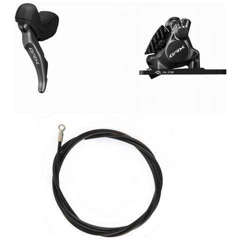 Kit Freno A Disco Shim. Idraul Post Grx820 12 Vel. - Foto 1