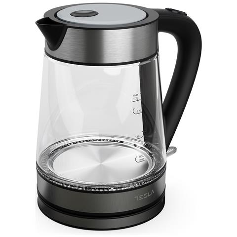 KT300X bollitore elettrico 1,7 L 2200 W Acciaio inox, Trasparente - Foto 1