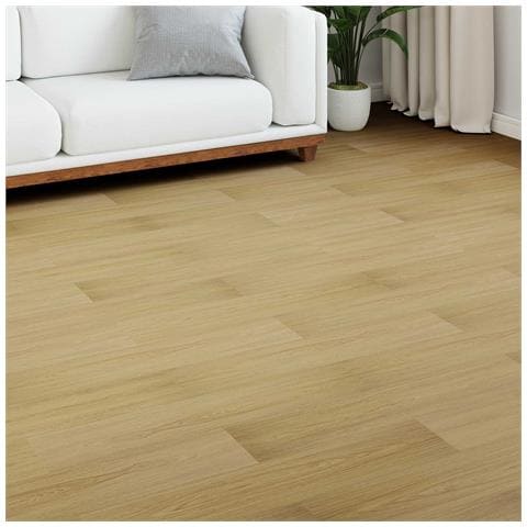 Pavimento in laminato 5 pcs Crema Chiara 101 x 20 x 0,8 cm - Foto 2