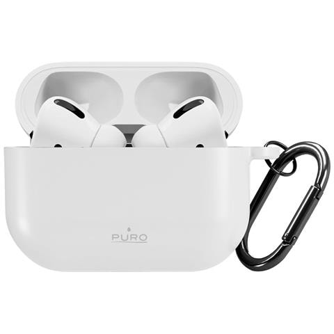 Custodia Airpods Pro 3 In Silicone Bianco Puro - Foto 1