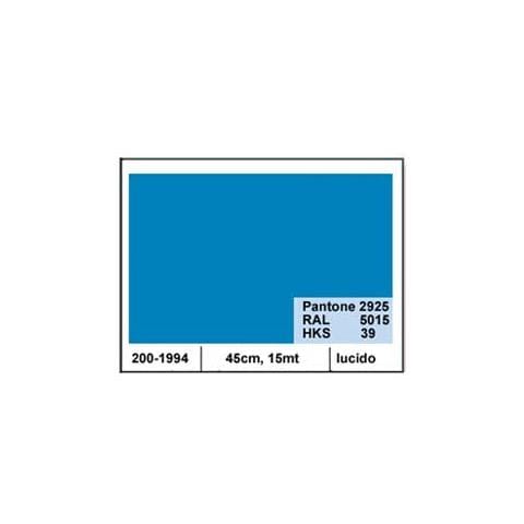 plastica adesiva dc-fix 45cm x 15mt azzurro cielo 114 lucido - Foto 1
