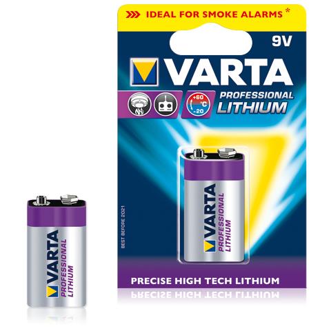 1 Lithium 9V-Block 6 LR 61 - Foto 1