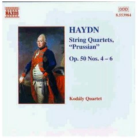 Haydn Franz Joseph - Quartetti X Archi (integrale) : Quartetti Nn. 4, 5, 6 Op. 50 "prussiani" - Foto 1