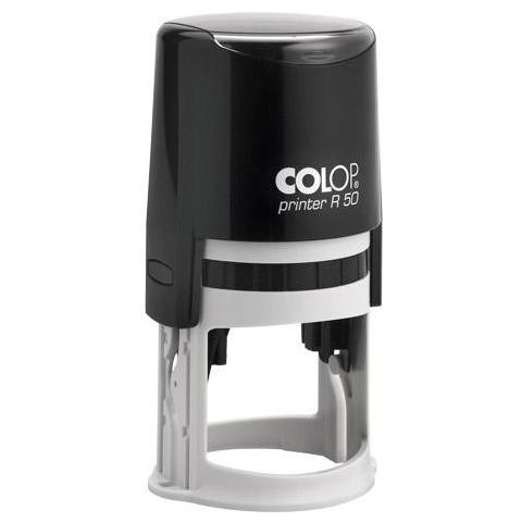 Timbro Colop R-50 Rotondo Autoinchiostrante Personalizzato Colop R-50 Diametro 50mm Qualità Professionale - Foto 1