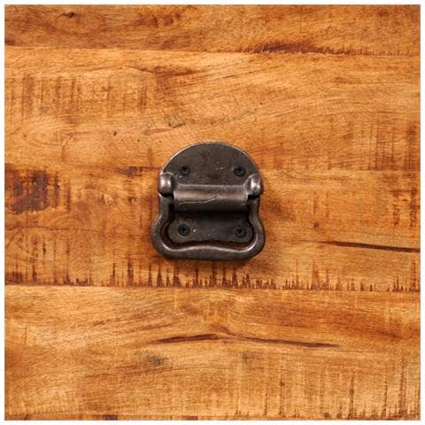 Cassa Di Legno Ruvido Mango Quadrata - Foto 10