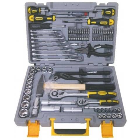 Chiavi Bussole Accessori Utensili ed Inserti Attacco 1/4" e 1/2" Set 94 Pezzi 95589 - Foto 1